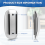 Bluetooth Wireless Magic Mouse PC Mice for (White) 4