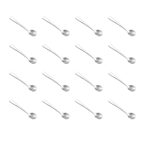 16 Pack Mini Stainless Steel Spoons for Spice Jars, Metal Spoons