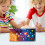 Wooden Sensor Board Toy with LED Light Control, Portable Solar System Learning Board for Fine Motor Skills Development 2