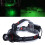 Lampada frontale LED T6 Ø 3,8 cm, L 5,3 cm, 218650 Verde 16