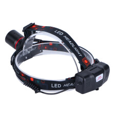 Lampada frontale LED T6 Ø 3,8 cm, L 5,3 cm, 218650 Verde