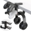 Desktop Gaming Controller Headphone Stand Storage Shelf for PC A 4