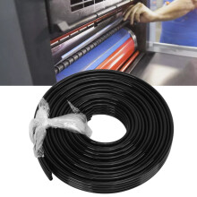 Drucker Tinte Schlauch UV Rohr Großformat Inkjet Zubehör 3Meter 4 Linien 4 Wege 3mm Außendurchmesser 2mm Innendurchmesser Schwarz
