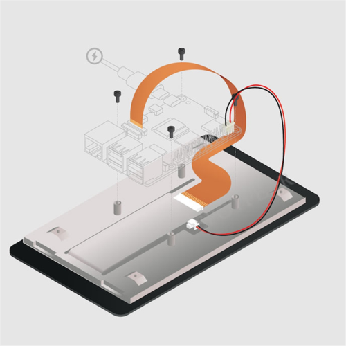For 7inch Touchscreen Display for Projects & Education 1