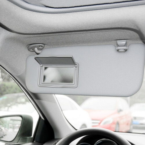 Car Sun Visor for 2014 2015 2016 2017 with Mirror Gray 1