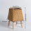 Vintage Imitation Rattan Woven Flower Shelf Handmade,E 7