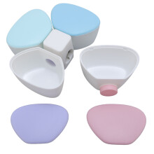 Portable Baby Formula Dispenser 4x180ml, Non-Spill, Colorful