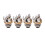 10 Pcs 1/4 Inch Guitar Jack Multi Touch Dual 6