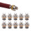 10 Pcs 1/4 Inch Guitar Jack Multi Touch Dual 11