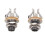 10 Pcs 1/4 Inch Guitar Jack Multi Touch Dual 13