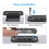 3 Ports 12V USB Outlet Charger, PD3.0 Type C 2