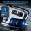 3 Ports 12V USB Outlet Charger, PD3.0 Type C 3