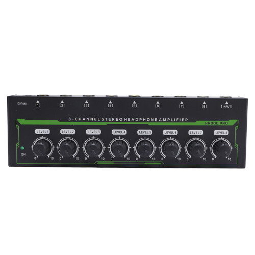 8 Channel Headphone Amplifier 8 Outputs 1 Input 1