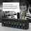 8 Channel Headphone Amplifier 8 Outputs 1 Input 15