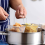 Fry Baskets, Mesh Wire French Fries Chip Basket Net, for Kitchen C 5