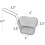 Fry Baskets, Mesh Wire French Fries Chip Basket Net, for Kitchen C 4