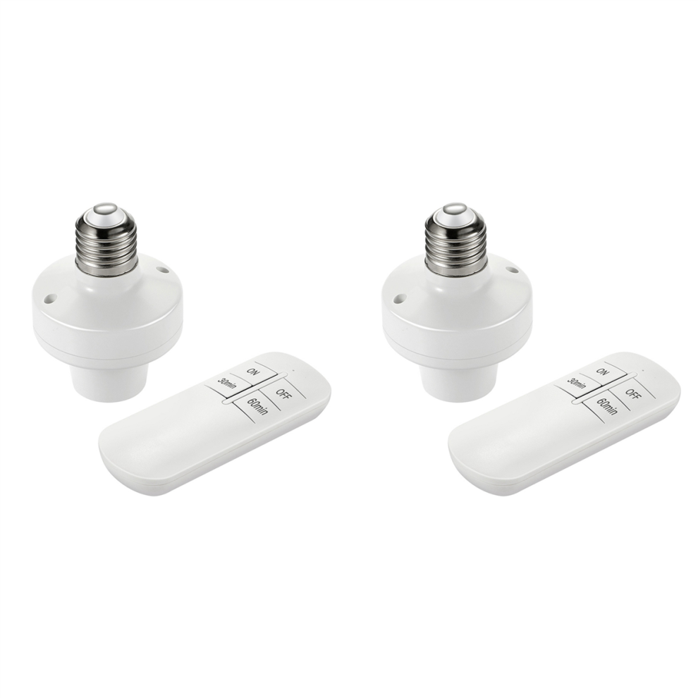 E26 E27 Wireless Remote Control Light Socket Lamp Holder (220V) 4712829572007