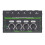 4 Channel Headphone Amplifier Stereo Amp DJ Mixer 13