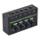 4 Channel Headphone Amplifier Stereo Amp DJ Mixer 6