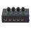 4 Channel Headphone Amplifier Stereo Amp DJ Mixer 10