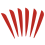 Arrows Vanes 4 Inch Plastic Fletching 50 Pack(Red) 4