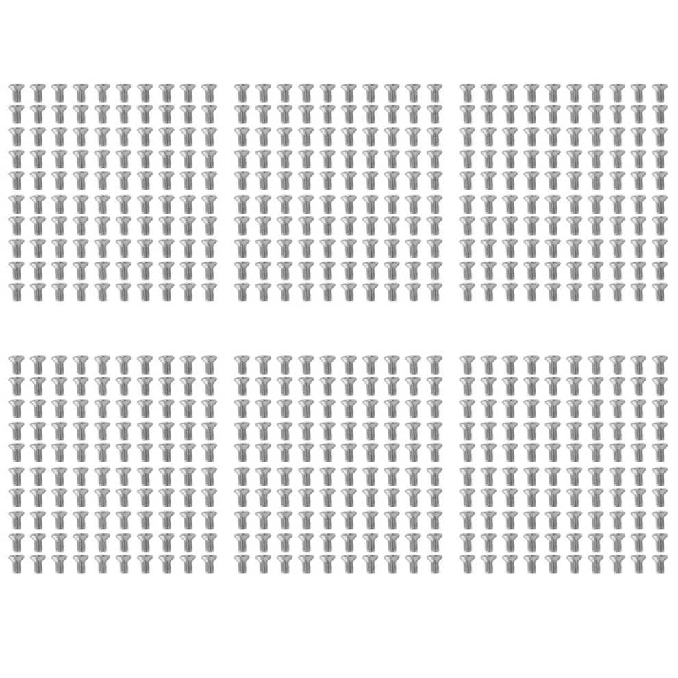 M3 x 6mm Flat Head Countersunk Bolts Machine Screws 100pcs-image-OPC-PJKWPT7-NEW