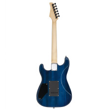 Electric Guitar Kit H-H Pickup 20W AMP Bag Guitar Strap Blue