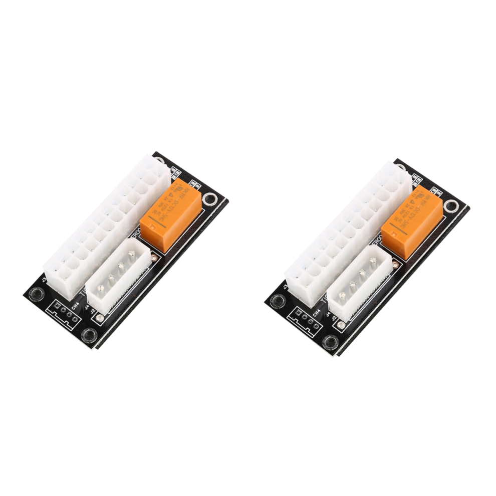 Dual Psu Power Supply Sync Adapter Add2psu Atx 24Pin To 4Pin Molex 4712829573226