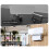 2 in 1 ABS Satellite Router Wall Mount Bracket for Gen 3 Mesh V3 Dishy 8