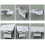 2 in 1 ABS Satellite Router Wall Mount Bracket for Gen 3 Mesh V3 Dishy 5