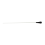 New Black ABS Handle Musical Music Conductor Gift White 15inch 3