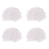100Pcs Blank Earrings Ear Studs Paper Display Card Hanging White 1