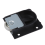 Wardrobe Black Plastic Plate 25mm Dia Wheel Sliding Door Roller 3