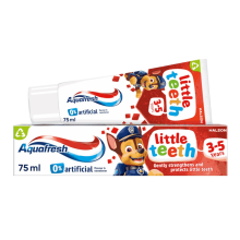Aquafresh Little Teeth 3 to 5 Years Kids Toothpaste  75ml (12 Pack)