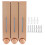 Distributeur mural doré 420 ml x 3 280x153x90 mm 2