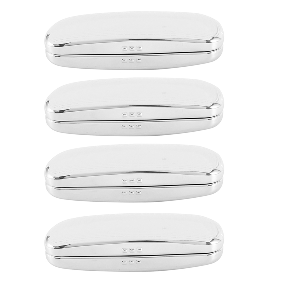 Light Glasses Case, Aluminum Eyeglasses Case Striped Spectacles Box