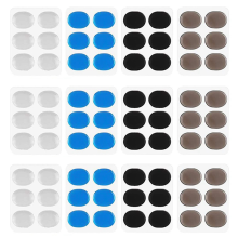24 Pcs Silicone Drum Damper Pads, Mute Pad Soft Drum Damper Gel Pads