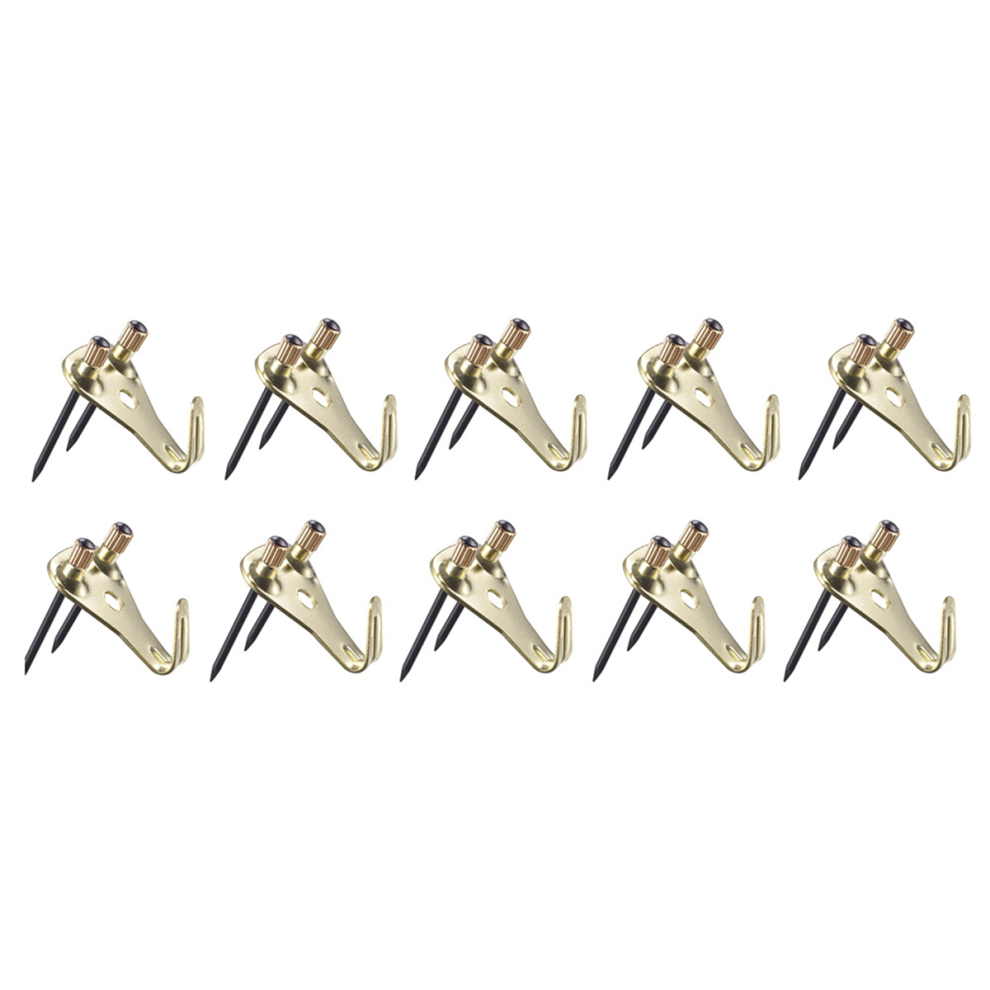 20 Pack 50 Lbs Picture Frame Hangers Hooks With Nails, Hanging Kit 4712829578603