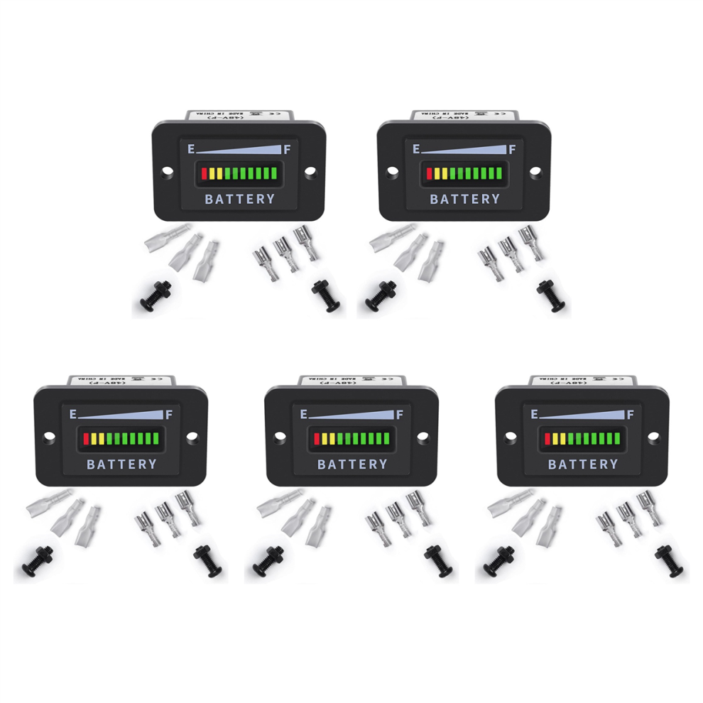 Golf Cart Battery Meter 48V Led Level Ip65 For Club Car,Fork Lifts 4712829581528