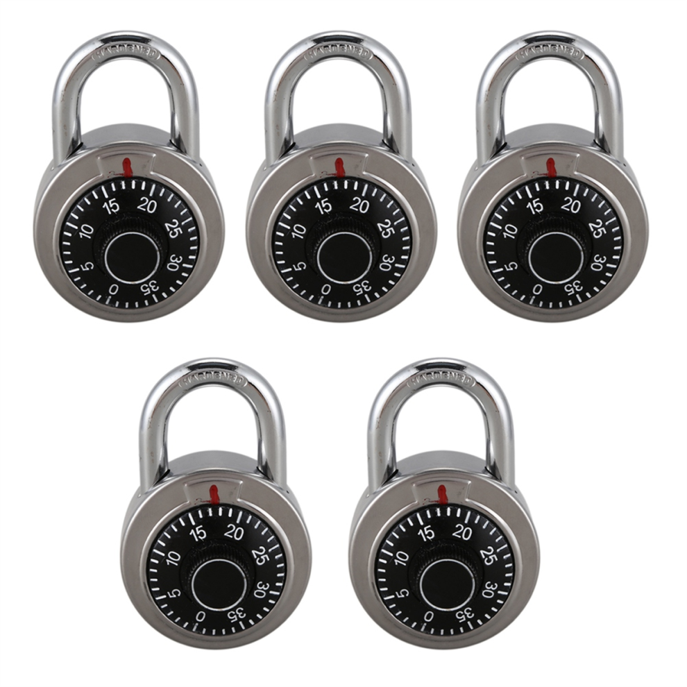 Master Coded Lock 50Mm With Round Fixed Dial Combination Padlock 4712829581917