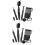 Retractable Golf Brush and 2 Golf Club Groove Sharpener 1