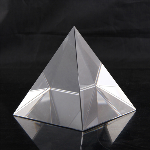 Prism Optical Glass Pyramid 40mm High Rectangular Polyhedron 2