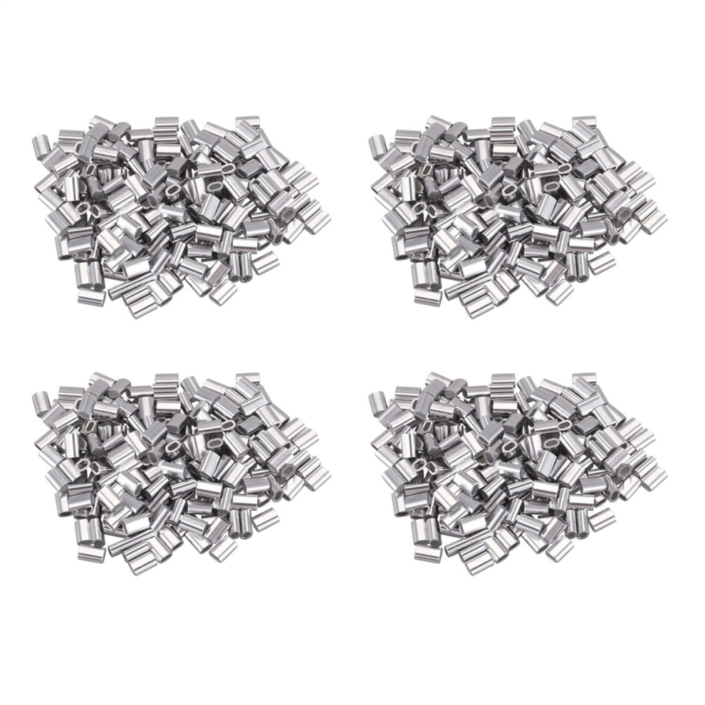M1.5 Wire Rope Ferrule Cable Ties Crimp Wire Chuck Jacket 200 Pieces 4712848331685