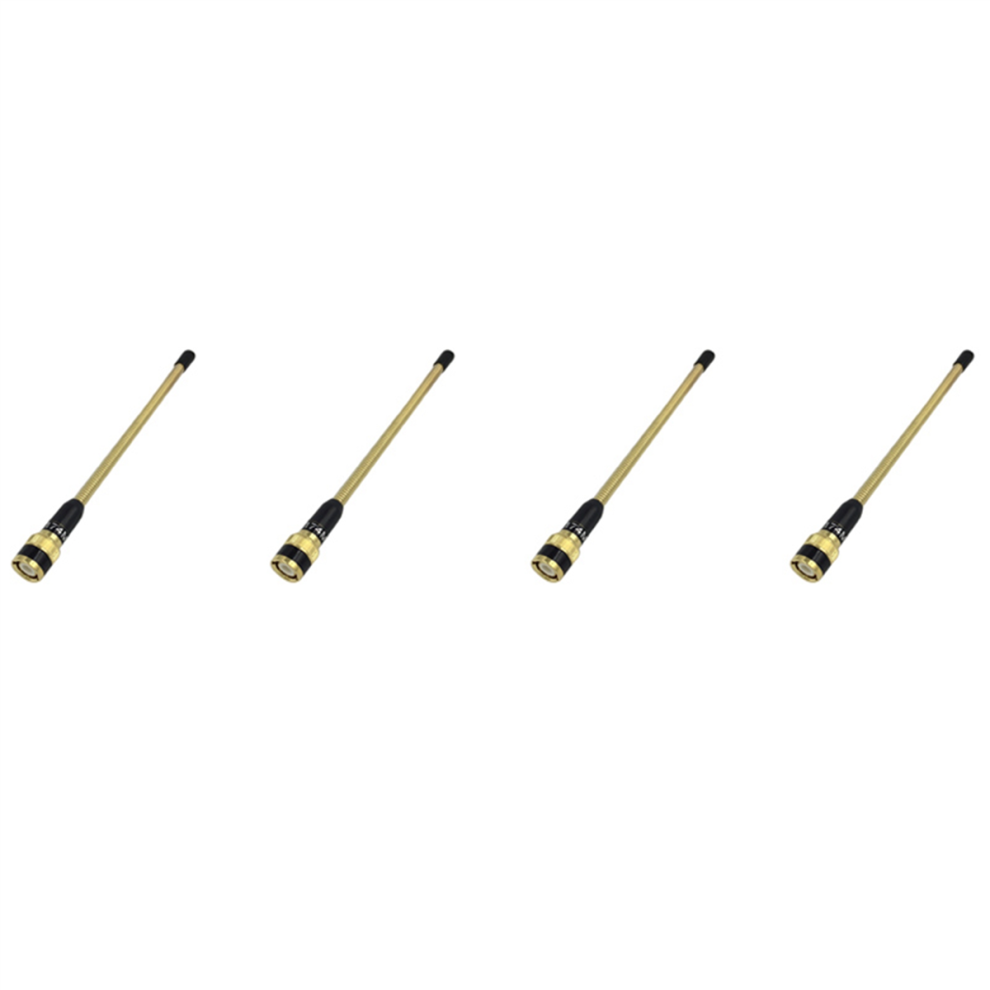 Vhf 136-174 Mhz 6.8 Inch Bnc Antenna For Icom V82 V85 Portable Radio Gold 4712848316699