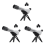 Children HD Astronomical Telescope Camera with Multi-Eyepiece 1