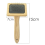 Tapestry Weaving Comb Macrame Slicker Brush Cotton Rope Open Knot 6
