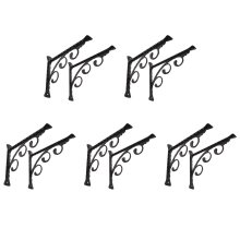 2Pcs Wall Mounted L Shaped Angle Bracket Multifuntional Brace Shelf S