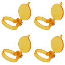 1PCS Yellow Filter for LED head light lamp Dental Loupes Illumination