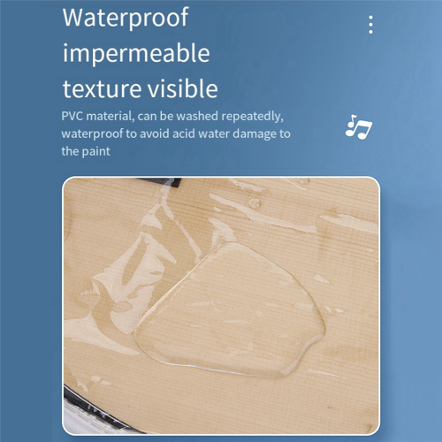 Guitar Dust Cover Transparent Translucent Dust-Proof Waterproof 2