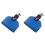5 Inch Jam Block, Percussion Block for Latin Drum Instrument (Blue) 1
